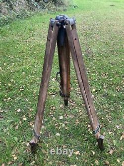 Vintage wooden Theodolite tripod