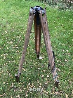 Vintage wooden Theodolite tripod