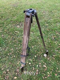 Vintage wooden Theodolite tripod