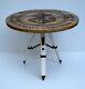 Vintage Wooden Table Nautical Anchor Style & Tripod Stand Coffee Tea Home Decor