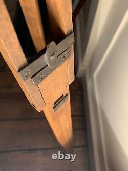 Vintage wooden tripod beautiful finish and details Antique