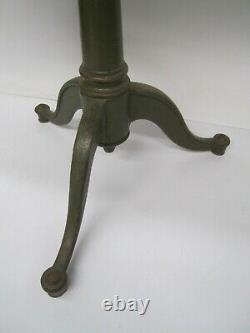 Vtg Antique Cast Iron Tripod Base Industrial Drafting Table Adjustable Dietzgen