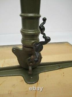 Vtg Antique Cast Iron Tripod Base Industrial Drafting Table Adjustable Dietzgen