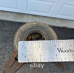Vtg. Instruments Sight Level Transit Tripod Fixed Wooden Leg Mount Tapered Legs