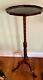 Vtg Wood Wooden Accent Pedestal Side End Table Plant Stand Tripod