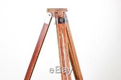 Wood Vintage Camera Tripod Beautiful Old Soviet Photo Video Accessories in case