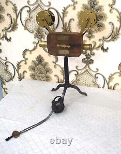Wooden Projector Camera, Brass Tripod Stand, Antique Style Vintage Photography