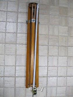 Wooden Tripod Sliding Telescopic for Camera FKD Vintage Big Soviet Russian USSR