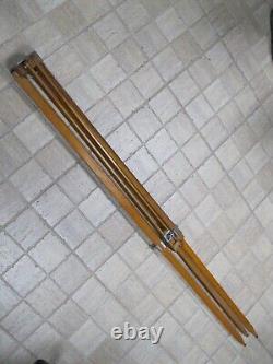 Wooden Tripod Sliding Telescopic for Camera FKD Vintage Big Soviet Russian USSR