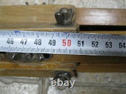 Wooden Tripod Sliding Telescopic for Vintage Camera FKD Soviet Russian USSR