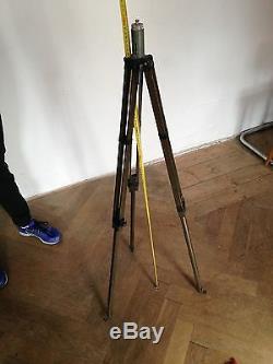 Wooden Vintage Photography Tripod lamp