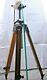 Wooden Plate Camera Tripod, Antique Vintage Camera Tripod With Wooden Legs Ussr