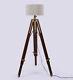 Wooden Tripod Vintage Looks Lighting Stand Floor Lamp Light Without Shade