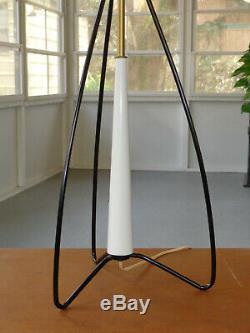 1950 Century Vintage MID Moderne Rocket Lampe En Forme De Trépied Atomique