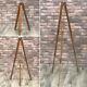 Berlebach Vintage Antique Wooden Adjustable Tripod Camera Stand 22 To 55
