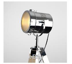 Élégant Vintage Retro Lampe Spot Light, Concepteur D'éclairage De Trépied Debout De Plancher