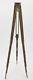 Holzstativ Trépied En Bois Stativ Vintage 77 Cm 128 Cm Ta036