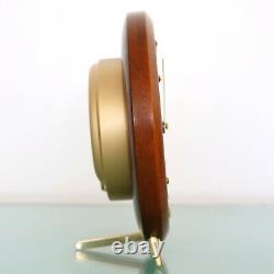 Kienzle Haid Tripod Horloge Mantel Vintage Iconic Design! Les Années 1950, High Gloss! 8 Jours
