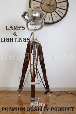 Lampe De Trépied Debout De Lampe De Plancher De Lumière De Tache De Cru De Style Industriel