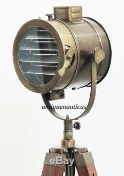 Lampe De Trépied Debout De Plancher De Lumière De Tache De Film De Style Industriel Vintage