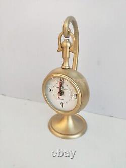 Lampe De Trépied En Bois Vintage Nautique Avec Horloge De Table (paquet De 1)