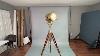 Lampe Projecteur Ancienne Vintage Réglable Thorinstruments Sur Trépied En Bois - Critique
