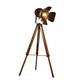 Lampe Sur Pied Vintage Decoluce, Trépied En Bois Réglable En Hauteur Pour Appareil Photo