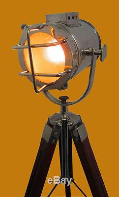 Mini Lampe De Trépied Vintage Lampadaire Spot Vintage Style Nautique Lampe
