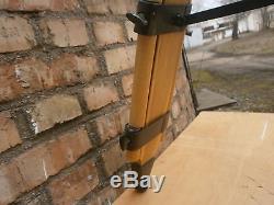 Soviet Vintage Trépied En Bois