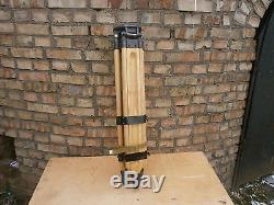 Soviet Vintage Trépied En Bois