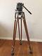 Trépied En Bois Vintage Cine Equipment