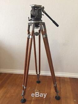 Trépied En Bois Vintage Cine Equipment