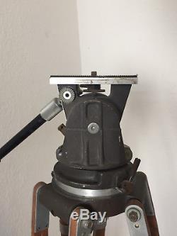 Trépied En Bois Vintage Cine Equipment