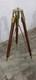 Trépied Nautique Grand Vintage Théâtre Scène Industrielle Support Tripod Nautique