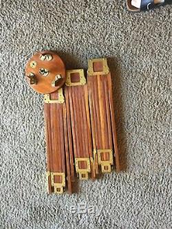 Trépied Vintage Crown Graflex En Bois # 2