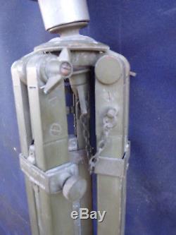 Trépied Vintage En Bois C1942 Par Radio Ltd. Lampe Ou Instruments Ideal. No17a. Mk11