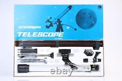 Vintage Japon Le Gran Télescope Astronomique Avec Trépied Japonais Wooden